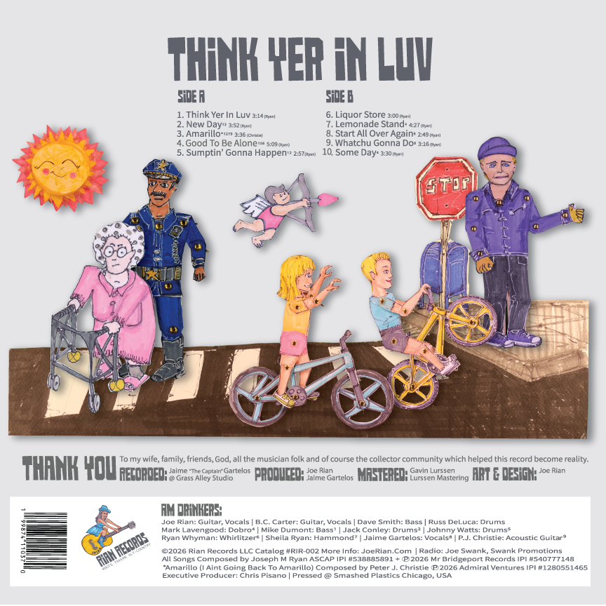 Think Yer In Luv Back Cover